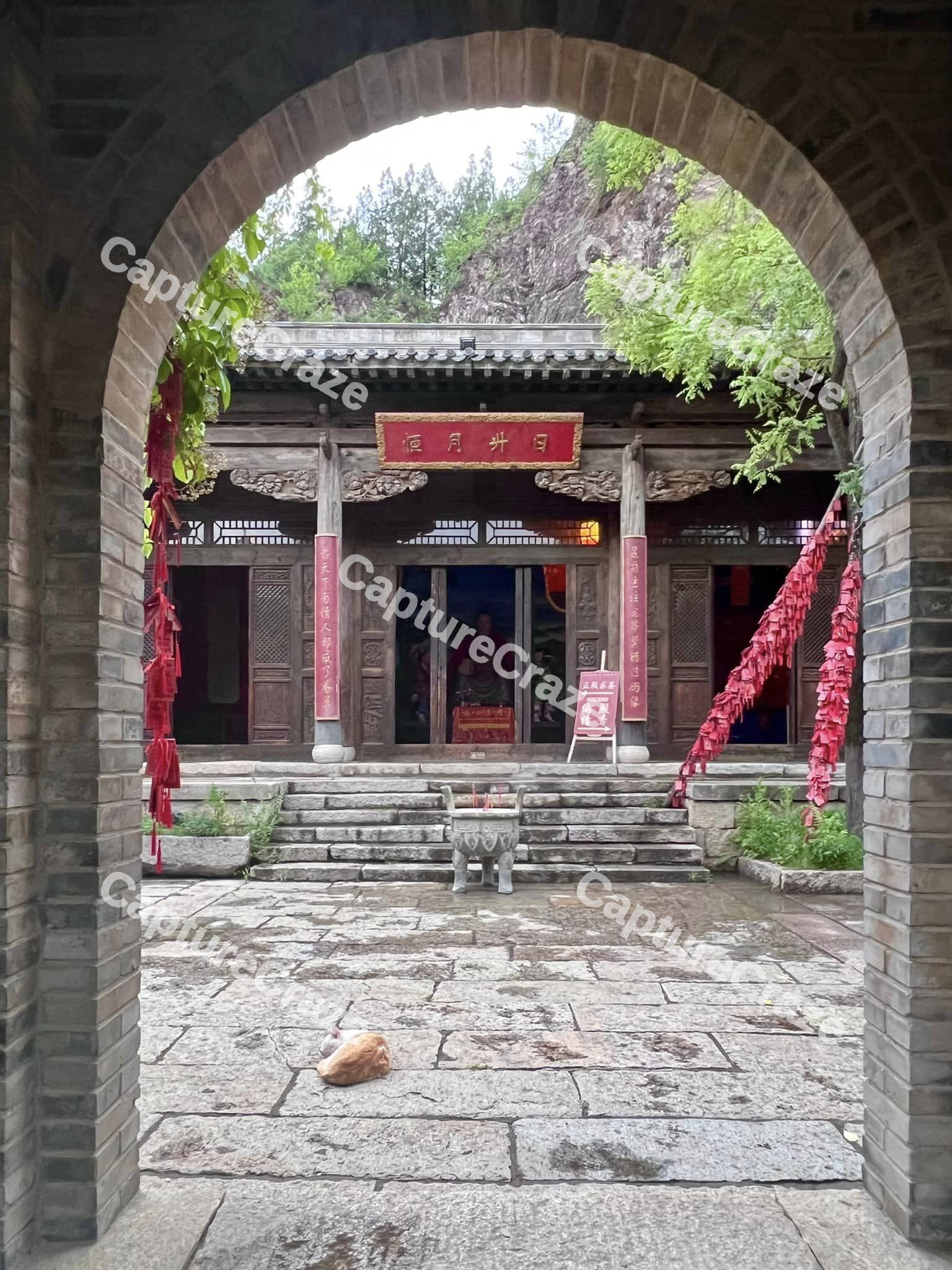 Chinese Temple entrance